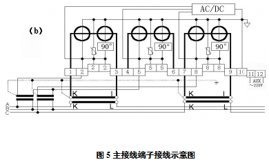 威胜DSSD331-9D主端子接线图