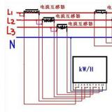 威胜电表三相电能表DTS343-3接线方法