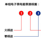 江苏林洋DDZY71C-Z单相费控智能电能表怎么接线？