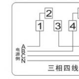 380v三相电表接线图